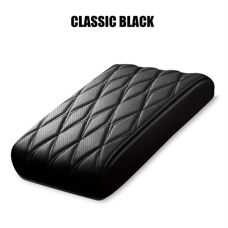 Car Armrest Box Pad Faux Leather Easy to Clean