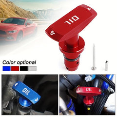 Aluminum Billet Dipstick Pull Handle for Stylish Car Upgrade