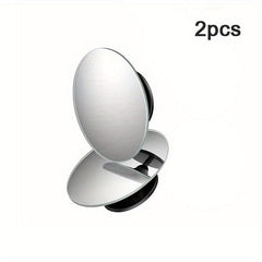 2pcs Car Blind Spot Glass Mirror 360 Degree Side Wide Angle Rearview Mirror
