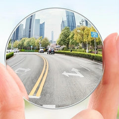 2pcs Car Blind Spot Glass Mirror 360 Degree Side Wide Angle Rearview Mirror