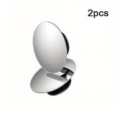 2pcs Car Blind Spot Glass Mirror 360 Degree Side Wide Angle Rearview Mirror