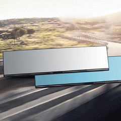 Large Vision Anti glare Panoramic Rearview Mirror