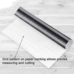 7D Carbon Fiber Sticker Waterproof Glossy Vinyl Roll Motorcycle Decal
