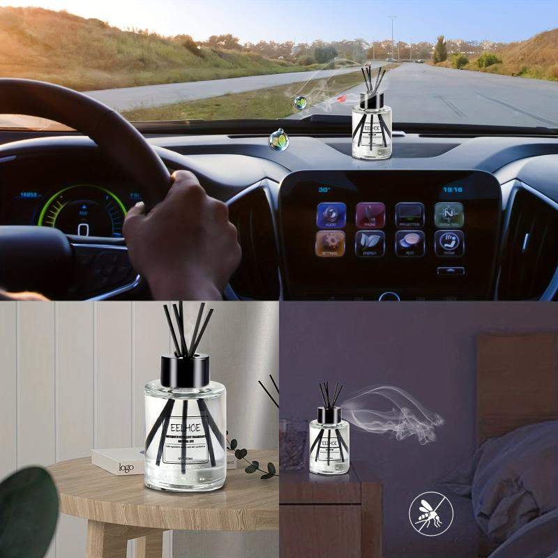 2 Bottles Mosquito Repellent Aromatherapy Car Perfume Air Fresh