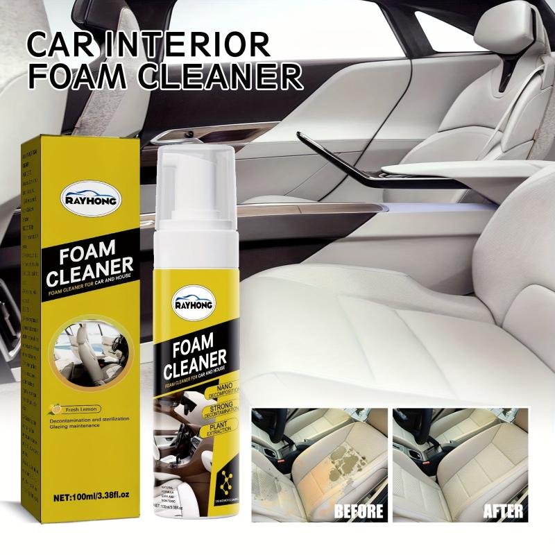 Car Interior Foam Cleaner Seat Dashboard Dust Varnish Renovation