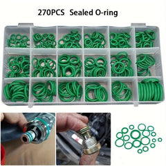 Rubber Air Conditioning O Rings Set 18 Sizes Universal Car Auto Repair Tools