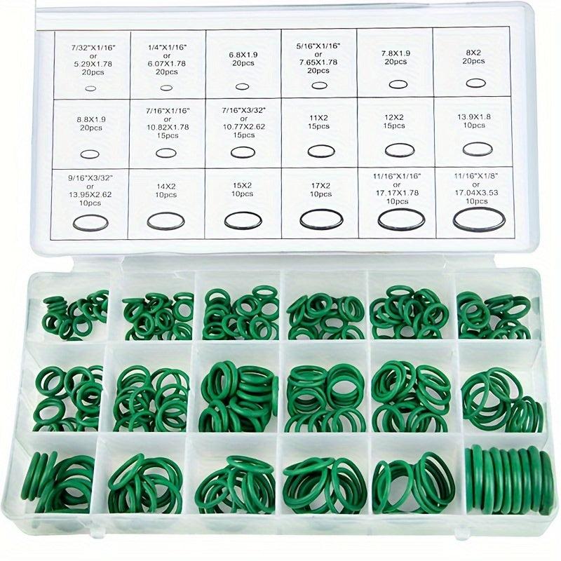 Rubber Air Conditioning O Rings Set 18 Sizes Universal Car Auto Repair Tools
