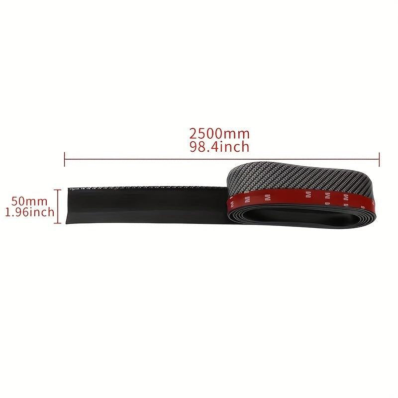 2.5M Carbon Front Lip Spoiler for Car Upgrade