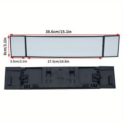 1pc Car Interior Reverse Mirror Wide Angle Curved Flat Mirror
