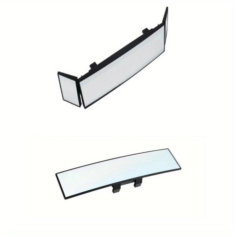 1pc Car Interior Reverse Mirror Wide Angle Curved Flat Mirror