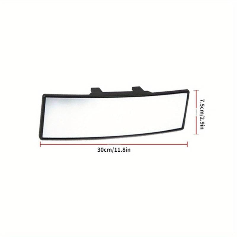 1pc Car Interior Reverse Mirror Wide Angle Curved Flat Mirror