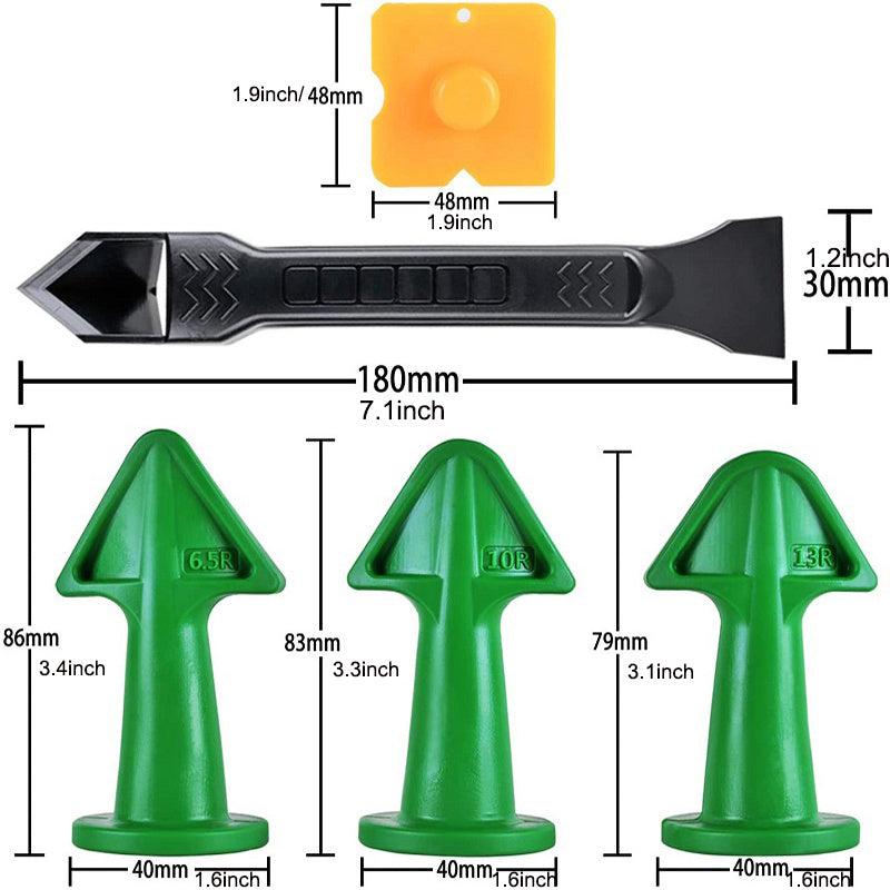 5pcs Caulking Nozzle Finishing Tool Set