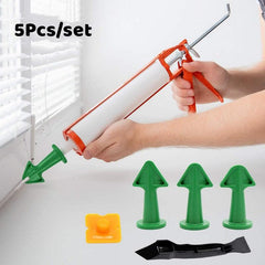 5pcs Caulking Nozzle Finishing Tool Set