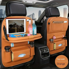 Faux Leather Car Storage Bag & Tray Upgrade