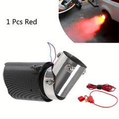 Carbon Fiber Racing Tailpipe Light 2.5 inch Intake Elbow