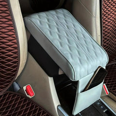 Car Armrest Box Mat w/ Memory Cotton Rebound Universal Armrest Box Mat