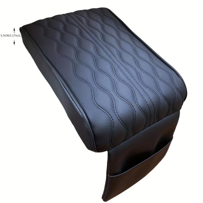 Car Armrest Box Mat w/ Memory Cotton Rebound Universal Armrest Box Mat