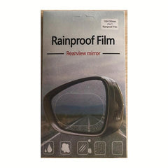 2pcs Car Anti Rain Clear Film Rear Lenses Protection Waterproof Film