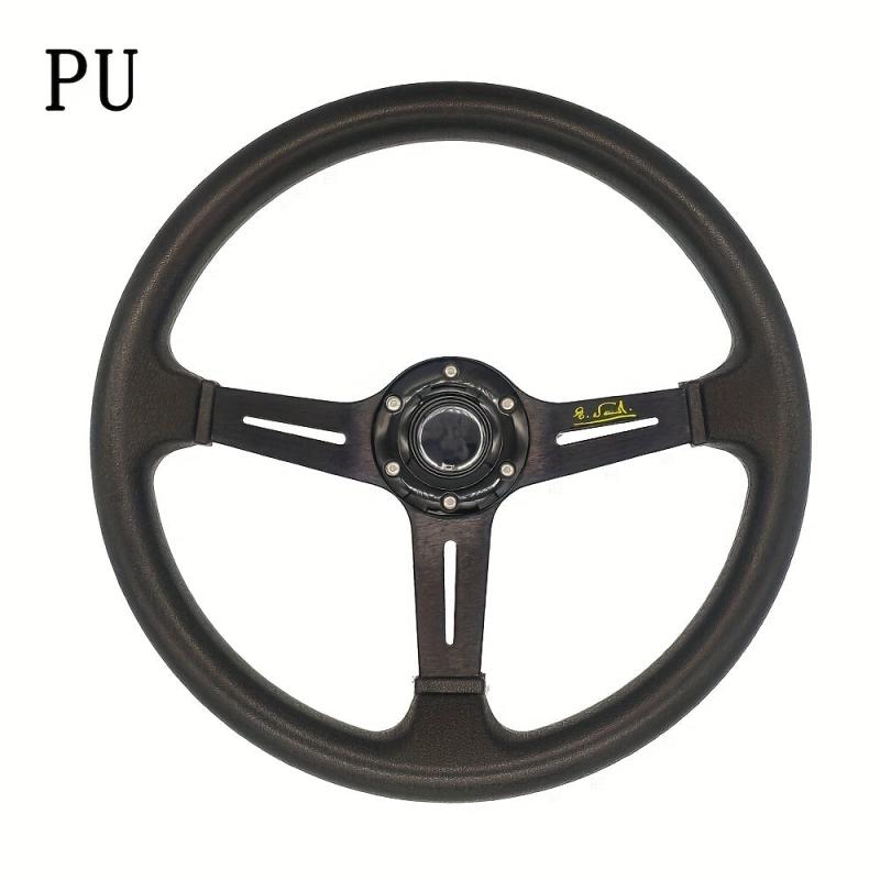 Universal 13 78in Steering Wheel Classic Drift Racing Steering Wheel