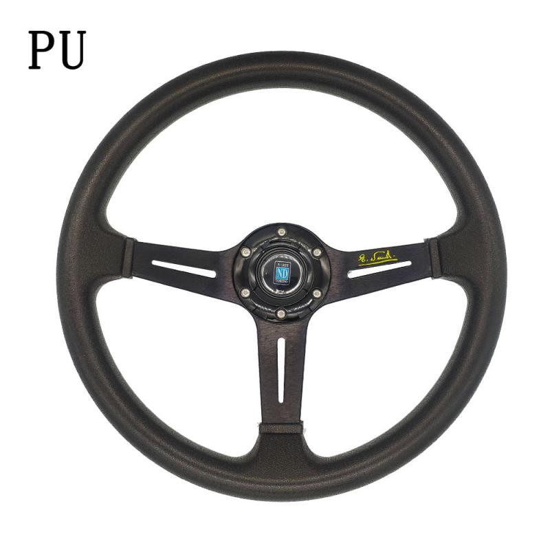 Universal 13 78in Steering Wheel Classic Drift Racing Steering Wheel
