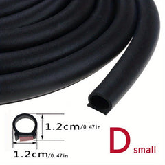 Car Door Sealing Strip Rubber Sound Insulation Dust Prevention Strong Adhesive