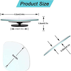 Car Blind Spot Mirrors HD Glass Curved Blind Spot Mirror 2pcs