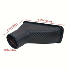 Car Front Bumper Air Intake Pipe Kit ABS Turbine Inlet Carbon Fiber Look