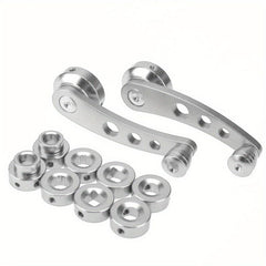 2pcs Car Window Crank Handle Aluminum Replacement Kit