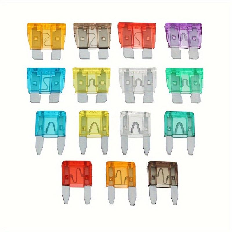 220pcs Car Blade Fuse Box Assortment Fuses Set For Trucks RV SUV Boat Motorcycle