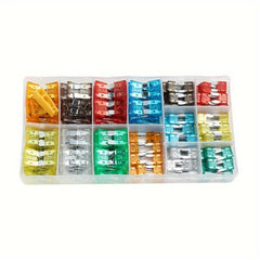 220pcs Car Blade Fuse Box Assortment Fuses Set For Trucks RV SUV Boat Motorcycle