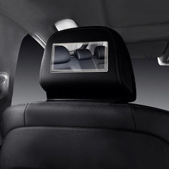 Small Car Sun Visor Makeup Mirror HD Stainless Steel Rearview Mirror