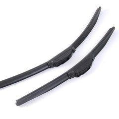 Car Wiper Blade Rubber Stable Base Clear Silent Durable Replacement