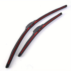 Car Wiper Blade Rubber Stable Base Clear Silent Durable Replacement