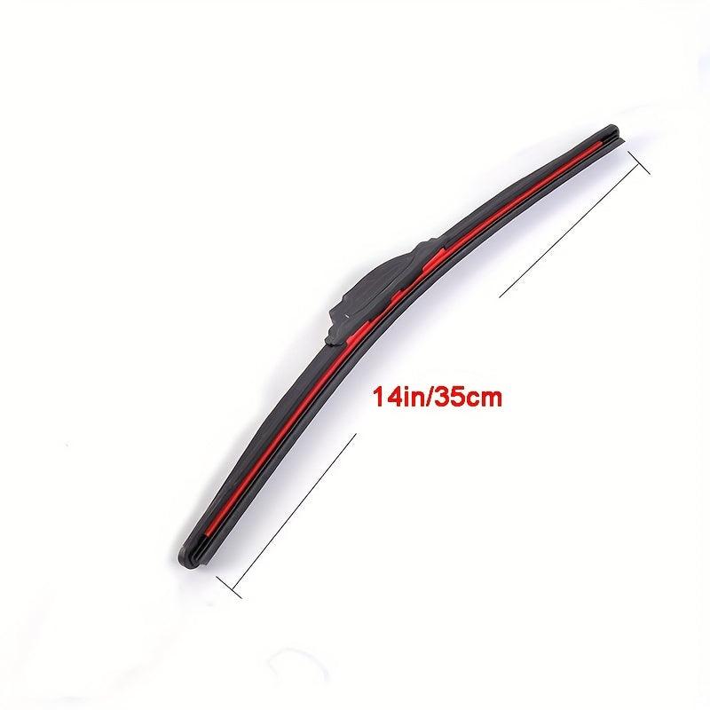 Car Wiper Blade Rubber Stable Base Clear Silent Durable Replacement