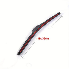 Car Wiper Blade Rubber Stable Base Clear Silent Durable Replacement