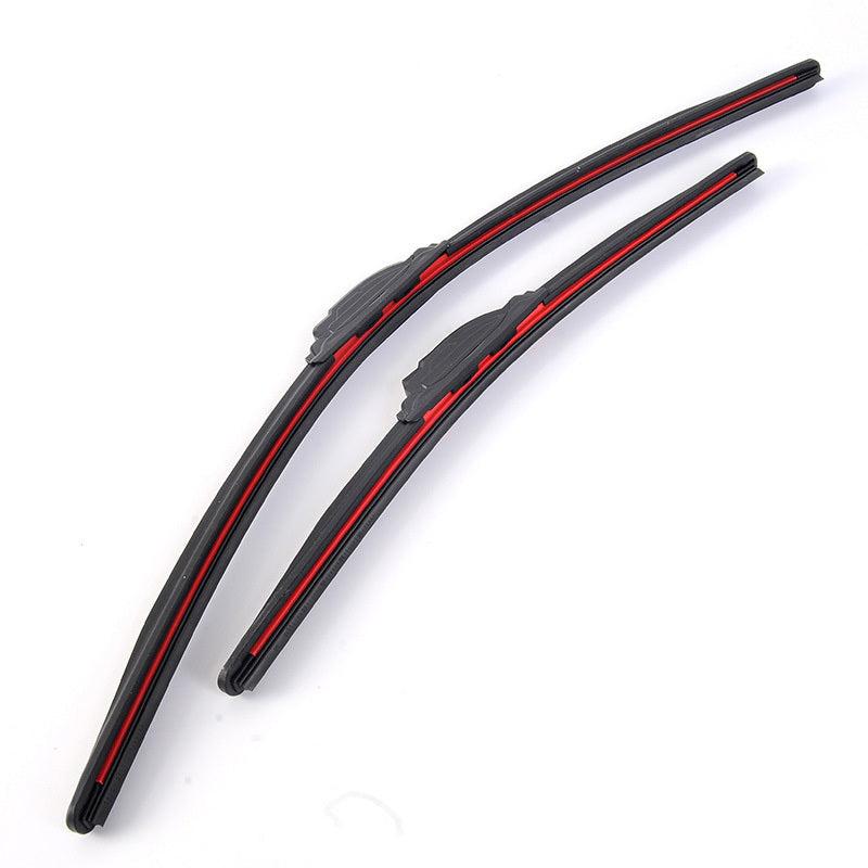 Car Wiper Blade Rubber Stable Base Clear Silent Durable Replacement