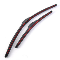 Car Wiper Blade Rubber Stable Base Clear Silent Durable Replacement