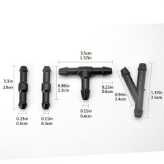 Universal Car Windshield Wiper Nozzle with Adjustable 4-Way Water Spray Hole