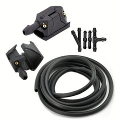 Universal Car Windshield Wiper Nozzle with Adjustable 4-Way Water Spray Hole