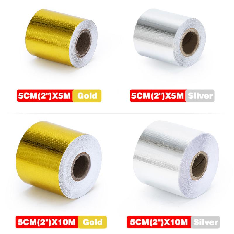 2'' Thermal Exhaust Tape Air Intake Heat Insulation Shield Wrap