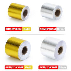 2'' Thermal Exhaust Tape Air Intake Heat Insulation Shield Wrap