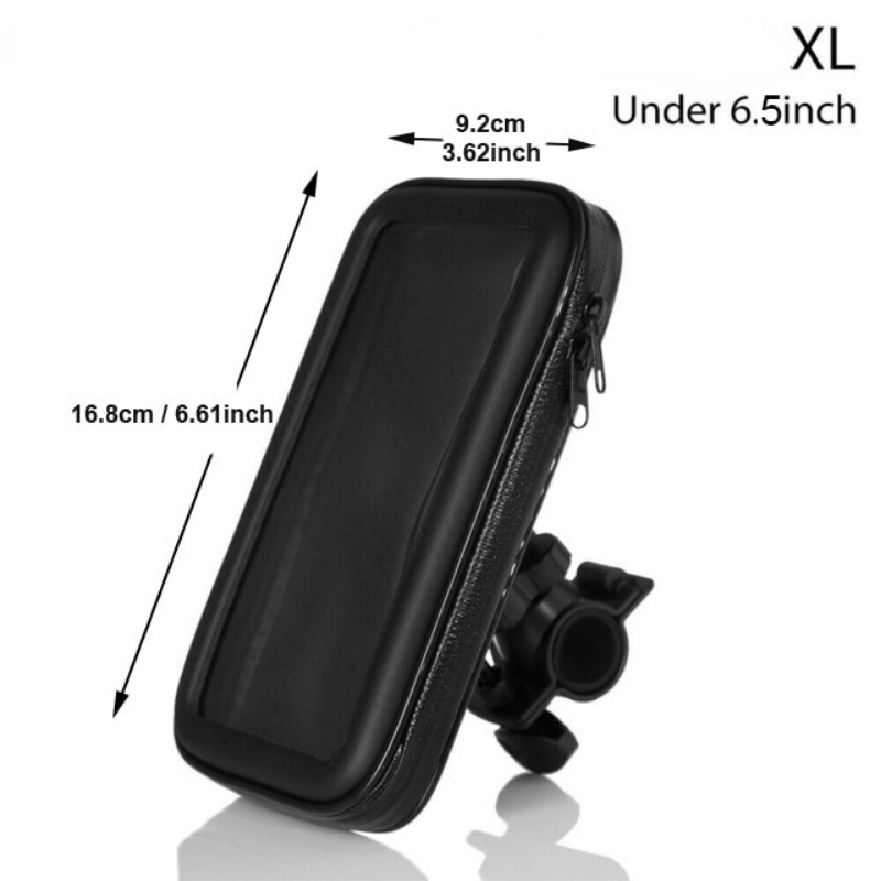 Waterproof Bike Phone Bag Top Tube Handlebar Touch Screen Phone Holder