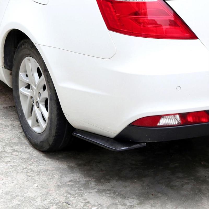 2pcs Car Rear Bumper Lip Diffuser Splitter Spoiler Protector