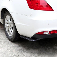 2pcs Car Rear Bumper Lip Diffuser Splitter Spoiler Protector