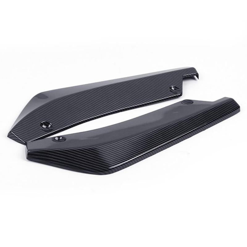2pcs Car Rear Bumper Lip Diffuser Splitter Spoiler Protector