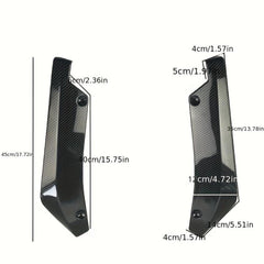 2pcs Car Rear Bumper Lip Diffuser Splitter Spoiler Protector