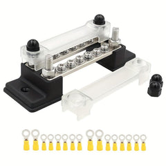 12-Way Bus Bar Terminal Block 150A Ground Power Distribution