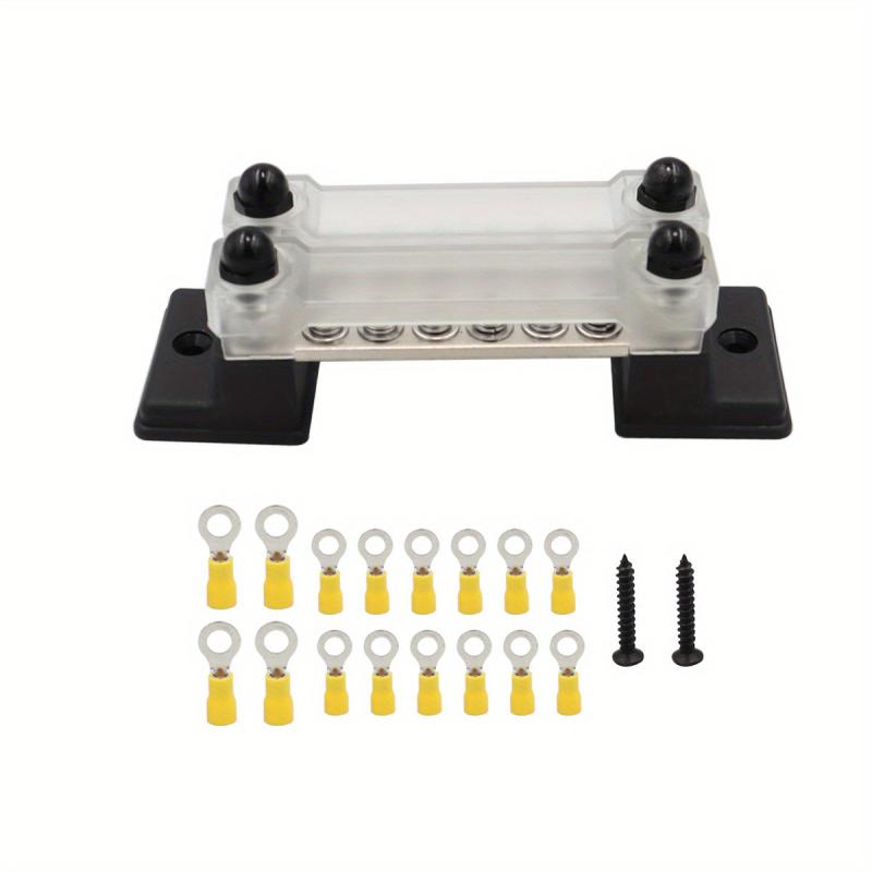 12-Way Bus Bar Terminal Block 150A Ground Power Distribution