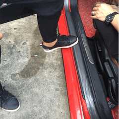Carbon Fiber Automobile Threshold Strip ADAPTS To Modified Pedal