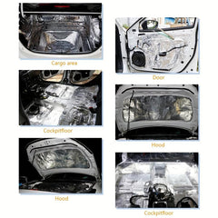 Car Acoustic Thermal Sound Deadener Mat 50x200cm